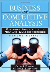 Business and Competitive Analysis by Craig S. Fleisher & Babette Bensoussan – book cover