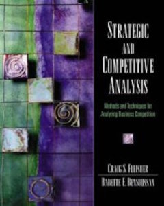 Strategic & Competitive Analysis by Craig S. Fleisher & Babette Bensoussan – book cover