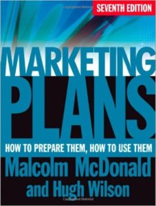 Marketing Plans by Malcolm McDonald & Hugh Wilson – book cover