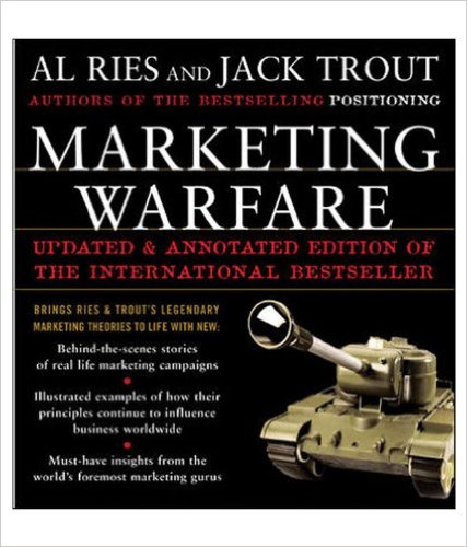 Marketing Warfare by Al Ries and Jack Trout – book cover