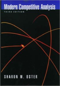 Modern Competitive Analysis by Sharon M Oster – book cover