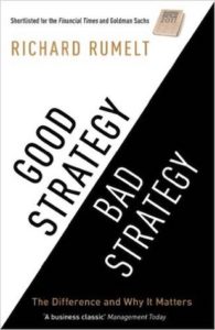Good Strategy/Bad Strategy by Richard Rumelt – book cover